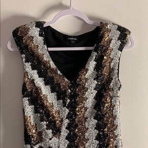 Gorgeous bebe Sequinned Dress